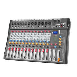 Venta al por mayor 500 set interfaz de grabación de tarjeta de sonido con pantalla mezclador de audio de 16 canales - Product Image 1