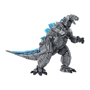 Gozilla KKKongバトルビルディングブロック玩具本物のプラスチック教育組み立てセット - Product Image 1