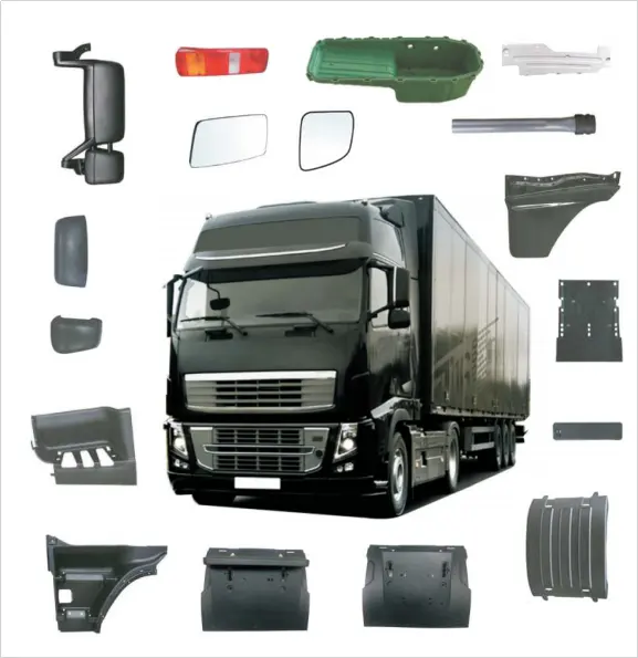 משאית חלקי גוף עבור מרצדס בנץ/גבר/וולוו/רנו/סקאניה/Daf/Iveco מעל 20000 פריטים אביזרי TAPFFER מותג