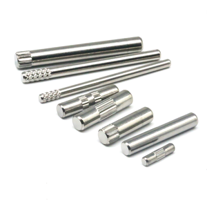Độ chính xác cao tùy chỉnh thép không gỉ Knurled rắn Chốt <span class=keywords><strong>pin</strong></span> OEM Knurled trục chính <span class=keywords><strong>Pin</strong></span> Lathe knurling pins - Product Image 1