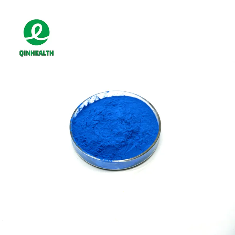 Doğal mavi Spirulina tozu Phycocyanin kaynağı