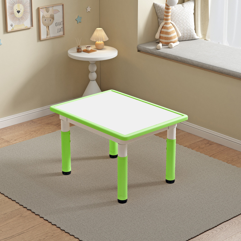 Table simple verte pour tableau blanc