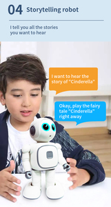 Pronto per la spedizione 2022 robot giocattolo educativi programmabili intelligenti supportati App Dancing talking walking talking toy robots - Product Image 5