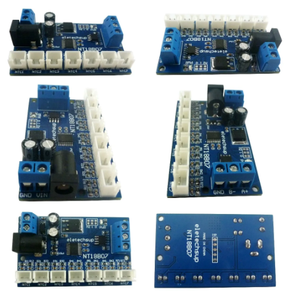 NT18B07 + TB439 7CH DC 12V RS485 NTC Termistor Sensor de temperatura Modbus Rtu Módulo de monitor de adquisición remota B3950 10K 1% - Product Image 4