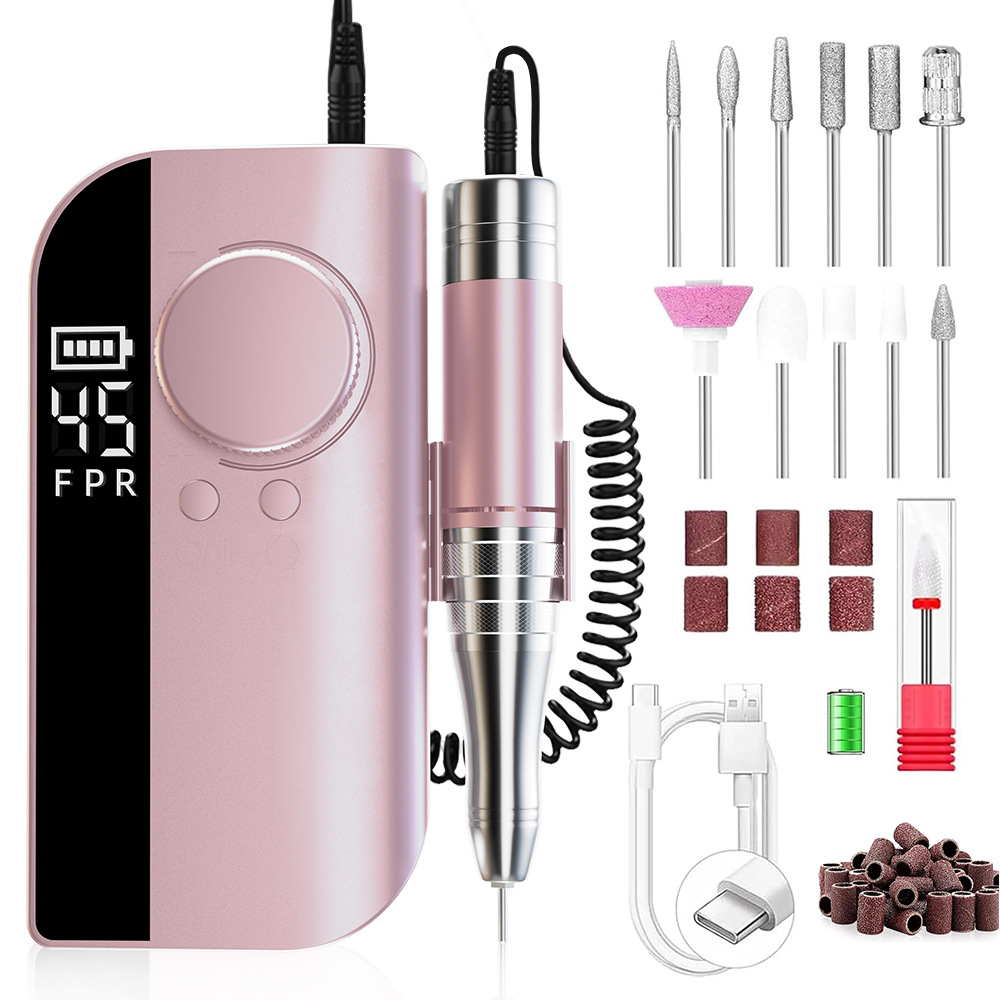 rose-4500 tr/min-12 têtes de meulage-36 meules