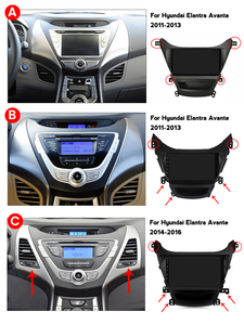 NaviFly TS10 TS18 El más nuevo sistema de navegación para automóvil Android 1280*720p para Hyundai Elantra 2012-2015 compatible con control de voz 360 Cam - Product Image 5