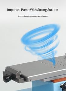 Sunshine S-918F Edge Screen <strong>Inframe</strong> Separating Universal LCD Separator 360Degree Rotating Plate for OCA Cleaning Remover Machine - Product Image 4