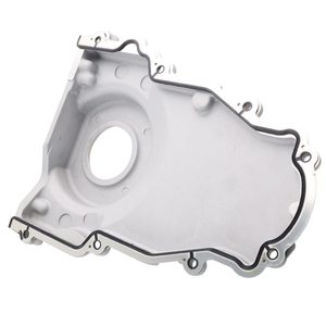 LS Gen 3 4.8L 5.3L 5.7L 6.0L用10ANターボオイルドレンフィッティング付きタイミングカバー - Product Image 4