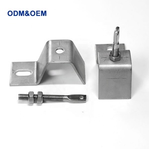 Acciaio inossidabile SS304 marmo angolo pietra sistema di fissaggio staffe di tipo Z - Product Image 1