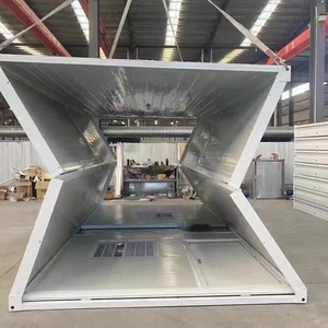 Module de pliage de luxe en acier modulaire préfabriqué pour chambre simple de 20 pieds de haute qualité pliable pour un transport facile - Product Image 3