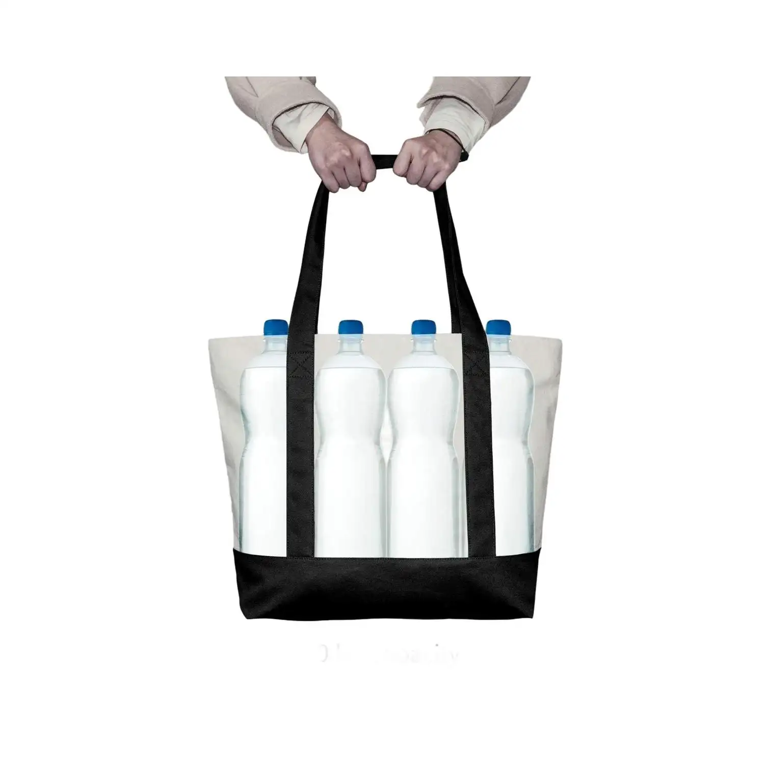 Reusable Shopping Bag asas para bolsas Designer Small Business Pvc Cosmetic Biodegradable Pink Paper Zipper Jute Japanese Bag