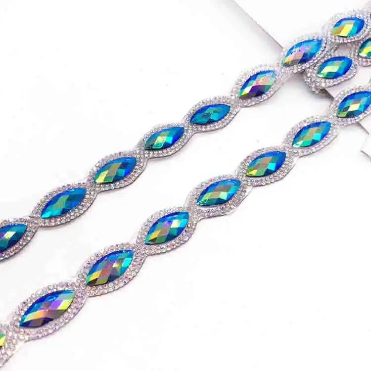 Arnival-adornos de resina con gemas para mujer, accesorios para vestido con adornos de cuentas de diseño personalizado