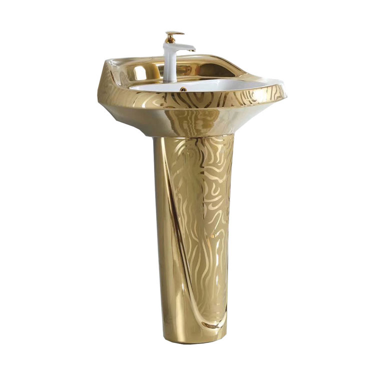 gold pedestal