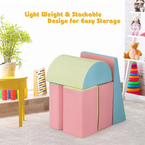 नए आगमन सॉफ्ट प्ले फोम बिल्डिंग ब्लॉक बच्चों के इनडोर खेल का मैदान खिलौने बच्चों के खेलने का क्षेत्र सॉफ्ट प्ले ब्लॉक सेट - Product Image 3