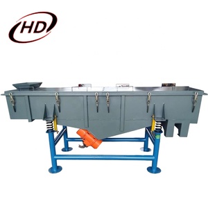 Electric <strong>High</strong> Output Double Deck Rectangular Linear Vibratory Sieve <strong>Classifier</strong> for Bentonite - Product Image 6