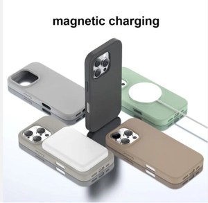 高品質の液体シリコン電話ケースピュアカラースキンフレンドリーカバーiPhone用のシンプルなビジネス1615 14 13 12 Plus Pro Max - Product Image 4