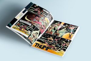 บริการพิมพ์หนังสือการ์ตูนขนาดเล็กสีแบบกําหนดเองคุณภาพสูง แคตตาล็อกราคาประหยัดและหนังสือภาษาอังกฤษบนกระดาษแฟนซี