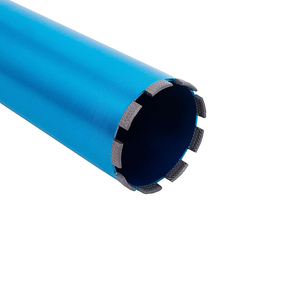 Broca de núcleo de diamante de corona húmeda DZ para granito de ladrillo de asfalto de hormigón con segmentos de malla soldada con láser - Product Image 3
