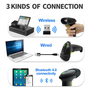 Xincode-Lector de código de barras con dientes azules, escáner de escaneo de código qr portátil, escáner de inventario, app, X-9201B, móvil, 2D - Product Image 4