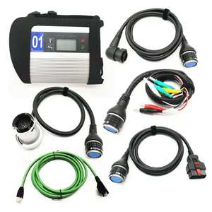 Tam çip MB yıldız C4 Doip artı OBDII tarayıcı donanım MB SD WIFI fonksiyonu ile kompakt 4 teşhis aracı bağlayın - Product Image 1