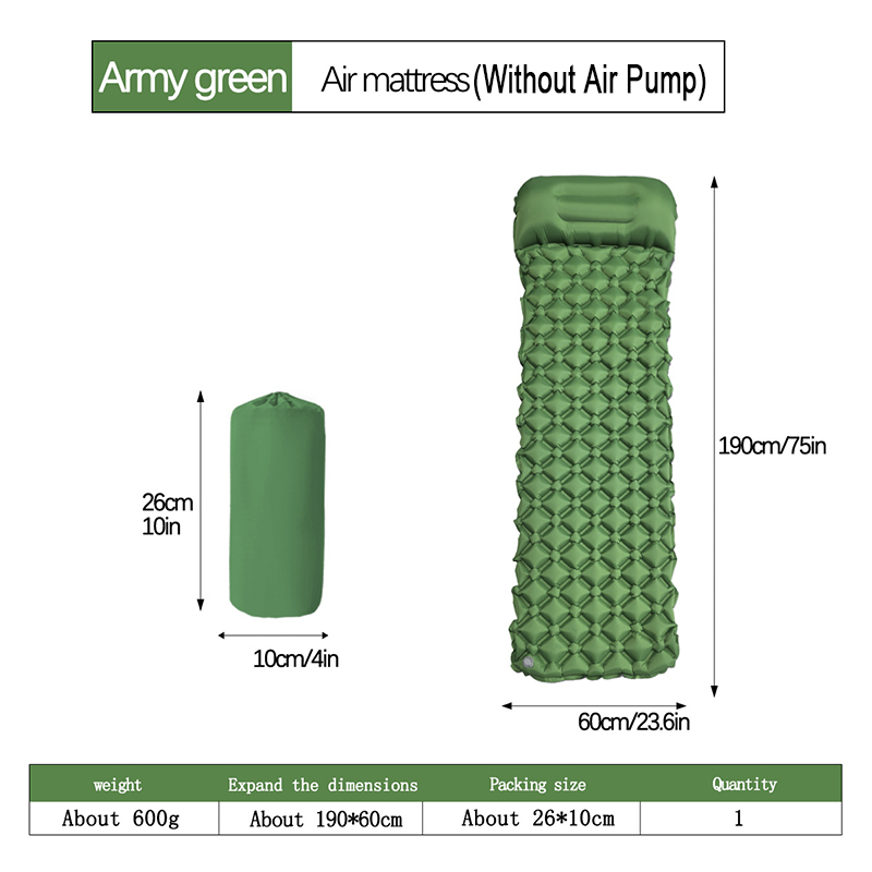 Dark Green- without air pump