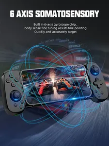Game Mobile Joystick Gamepad Streaming Gaming Controller Unterstützung für PS4 mit Sechs-Achsen-Gyroskop für Android/IOS - Product Image 6