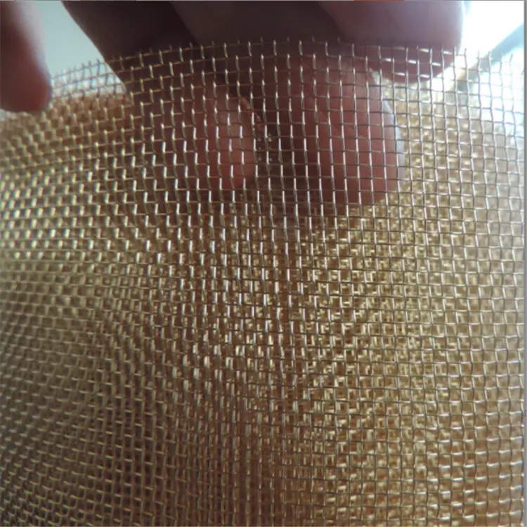 20 40 50 60 80 100 120 180 micron plain weave brass phosphor bronze copper wire cloth mesh