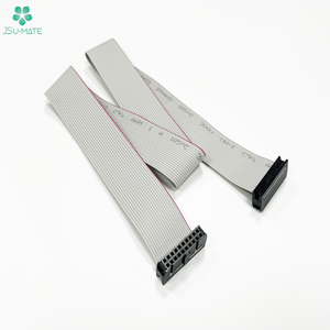 <strong>Cable</strong> Assembly Rectangular Socket 1.27mm 2.0mm 2.54 <strong>mm</strong> Pitch FC 6/8/<strong>10</strong>/12/14/16/18/20/24/26/30 Pin Gray Flat Ribbon IDC <strong>Cable</strong> - Product Image 4