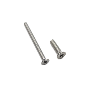 Nikel kaplama çelik Phillips çapraz düz havşa başlı makine vida M1 M1.2 M1.4 M1.6 M1.7 M2 M2.5 M3 M3.5 M4 m5 M6 M8 M10 - Product Image 2