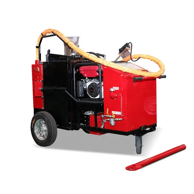 Yg máquina de enchimento de rachadura em asphalto 60l, máquina de enchimento de fissuras de concreto, máquina de vedação articulada