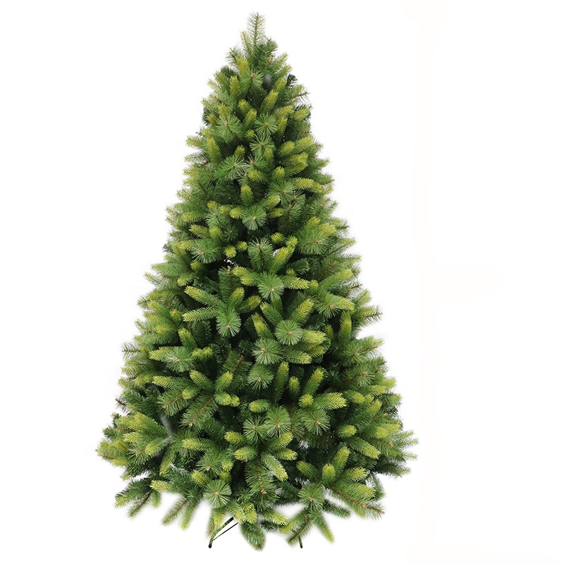Green PE+Pine Needle Christmas Tree