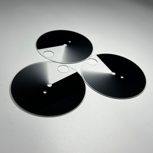 Deep UV Linear Gradient <strong>Circular</strong> Density Attenuator Neutral Optical Glass <strong>Filters</strong> Light Photoetching