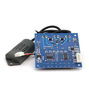 Termostato Digital LED, Control de temperatura y humedad, termómetro, higrómetro, controlador, módulo de relé, salida Dual, Auto