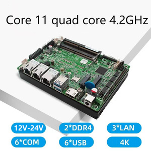 Высокопроизводительный IPC Intel Core 11 поколения низкая мощность Gemini Lake i3/i5/i7 CPU TDP 15 для компьютера офисный промышленный мини-ПК - Product Image 2