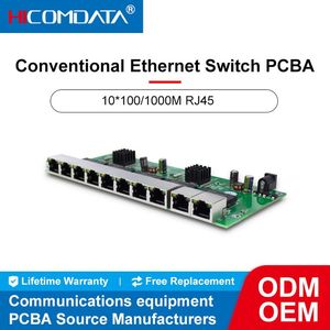 HICOMDATA Großhändler Werkseitig nicht verwalteter Ethernet-Switch PCBA 100/1000M 10 RJ45-Ports 20 Gbit/s Schalt kapazität - Product Image 2