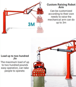 Pneumatischer mechanischer Greifer-Ausgleichs kran zur Unterstützung der hydraulischen Zement handhabung beim Be-und Entladen des mechanischen Arms - Product Image 6