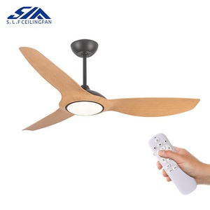 独特产品CB CE 52英寸现代简约风格3叶片发光二极管吊扇灯和遥控器 - Product Image 5