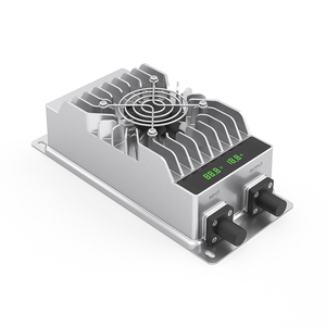 リチウムLiFePO4バッテリー用防水バッテリー充電器48V <span class=keywords><strong>20A</strong></span>,リアルタイムディスプレイ付き