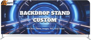 Metalen Basis Dwarsbalk <span class=keywords><strong>Pop</strong></span>-Up Displaystandaard Verbeterde Stabiliteit Geen Verzakking - Product Image 4