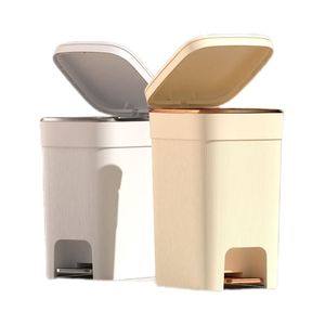 Cubo de basura de 10L-25L con tapa para almacenamiento al aire libre y cocina Uso doméstico Cubo de basura de plástico directo de fábrica - Product Image 1