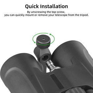FANAUE Telescope Tripod Adapter <strong>Mount</strong> Accessories With 1/4-20 Inch Threading for Binocular Tripod Adapter Arca Quick Release - Product Image 4