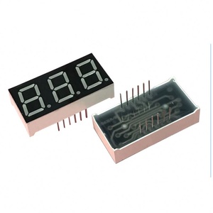 7 segmenti LED Numerici E Visualizzazione Dei Caratteri del Modulo 0.5 ''Rosso 3 Cifre Anodo Comune - Product Image 1