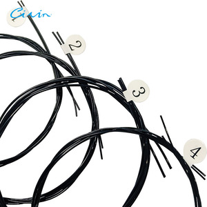 Accesorios para instrumentos de cuerda Cuerda de nailon negro Precio de fábrica Ukulele Juego de cuerdas para guitarra