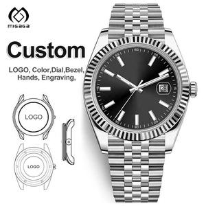 Tùy Chỉnh Siêu Sáng Tự Động Diver Xem Cho Nam Giới Cổ Điển Đồng Hồ Đeo Tay Nhật Bản Ngày Và Ngày Ngọc Trai Quay Số Tự Động Đồng Hồ - Product Image 2