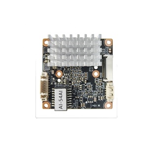 Ingenic T41NQ SoC 5MP @ 25FPS AI USB Módulo de cámara IP compatible con RS485, tarjeta TF, entrada y salida de alarma
