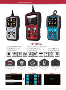 2024 escáner profesional OBD2 programación herramienta de escaneo de diagnóstico de coche lector de código OBD Monitor de Salud del vehículo y programador ECU - Product Image 2