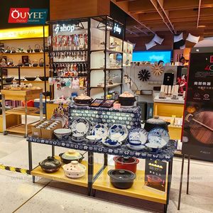 免税百货厨具商店家具餐具展示架商场高档厨具商店 - Product Image 1