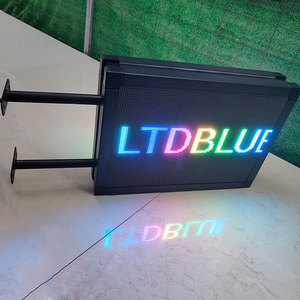 Outdoor RGB Full Color P4 a doppio scorrimento laterale bacheca a Led schermo di visualizzazione programmabile in esecuzione Led segno di schermo - Product Image 3