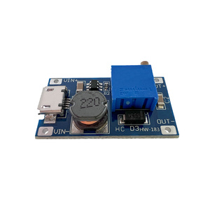DC DC Step Up Power Supply Booster MT3608 For Replace XL6009 Micro USB 2A Adjustable 2-24V To 28V Step-up <strong>Module</strong> - Product Image 6