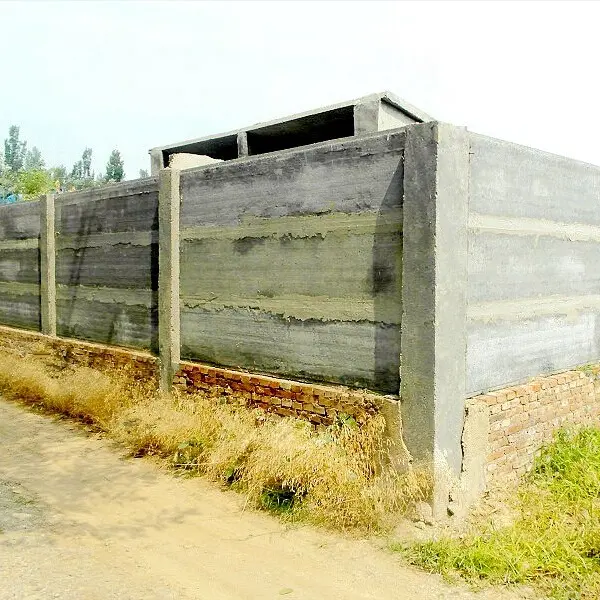 Clôture panneau mural léger réglable, machine de clôture/moule en béton prédestinée pour maison préneuve